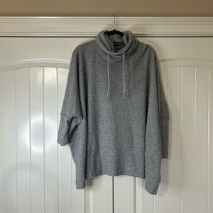 Cherish Gray Turtle Neck Sweater! Oversized! Layering! Wear with Boots this Fall